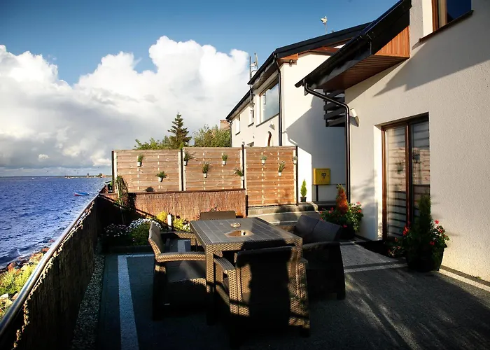 5 Metrow Od Morza Lägenhet Rewa